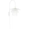 Image de Applique en métal blanche XS Papillon - Forestier