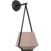 Image de Applique murale en tissu rose nude 20 cm CARRIE - Forestier