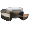 Image de Netspa Mobilier 5 Modules Spa Vita - Marron