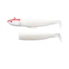 Image de Combo Fiiish Black Minnow 160 + Tete Plombee Deep : coloris Fiiish - White - Red Head, Cond - 2 corps + 1 TP, Long. - 16cm, Poids - 90g