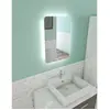 Image de Aurlane MIR005 - Miroir LED salle de bain 40x60 cm