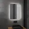 Image de Aurlane MIR006 - Miroir de salle de bain LED 60x80 cm