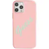 Image de iPhone 12 Pro Max - Coque Guess Vintage Soft Touch - Rose