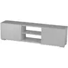 Image de Meuble TV - 155 x 31 x 42,5 cm - Gris
