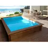 Image de Piscine bois rectangle [ ] Toledo [ ]- 3.20 x 2.20 x 0.71 m