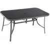 Image de Table de jardin [ ]Cordoba[ ] - 6 places - Argenté