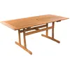 Image de Table de jardin [ ]Osaka[ ] - 180 x 90 cm - Bois naturel