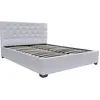 Image de Lit double avec coffre [ ]Tino[ ] - 160 × 200 cm - Blanc