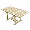 Image de C&l jardin Table de jardin teck - Beige