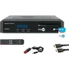Image de Récepteur TV satellite HD SERVIMAT avec carte Fransat + câbles HDMI et 12V