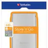 Image de Verbatim Store 'n' Go USB 2.0 Portable Hard Drive 640GB disque dur externe 640 Go Argent