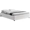 Image de Lit coffre 140 x 190 cm blanc KENNINGTON