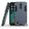 Image de HTD Mobiles Coque Rigide + Verre Trempé Bleu Foncé - LG K10 (2017)