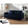 Image de Owen - canapé lit 3 places convertible express couchage quotidien 140 cm matelas 12 cm en