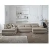 Image de Lisa design Canapé panoramique Vermont - Beige