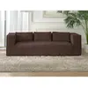 Image de Lisa design Stella canapé 3 places - Marron