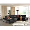 Image de Lisa design Canapé panoramique Vermont - Gris foncé