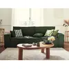 Image de Bestmobilier Canapé 3 places convertible - Vert