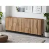Image de Bestmobilier Buffet bas vaisselier - Bois