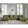 Image de Lisa design Canapé panoramique Stella - Vert