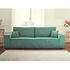 Image de Bestmobilier Dellia canapé 3 places - Bleu