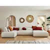 Image de Lisa design Canapé panoramique Onyx - Beige