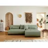 Image de Lisa design Canapé modulable d'angle Onyx - vert