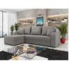 Image de Harvey - Canapé d'angle réversible 4 places convertible avec coffre en tissu