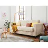 Image de Owen - canapé 3 places convertible express couchage quotidien 140 cm matelas 12 cm en