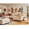 Image de Lisa design Canapé panoramique Rune - Beige