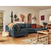 Image de Lisa design canapé panoramique Rune - Bleu marine