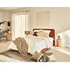Image de Goyave - lit coffre - 160x200 - en tissu - sommier inclus