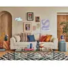 Image de Lisa design Canapé droit 3 places - Beige