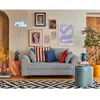 Image de Lisa design canapé droit Rune - Gris clair