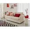 Image de Bestmobilier Canapé convertible 2 places - Beige