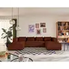 Image de Lisa design canapé panoramique Stella - Terracotta