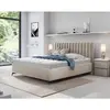 Image de Mendoza Lit Coffre Velours 180x200 - Beige