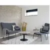 Image de Lisa design Table basse Valverde - Blanc/Noir