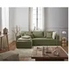 Image de Topaze - canapé d'angle réversible - 4 places - convertible avec coffre - en tissu