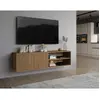 Image de Bestmobilier Meuble TV Portmore - Bois