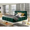 Image de Lucea - lit coffre king size - 180x200 - sommier inclus - en velours