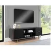 Image de Bestmobilier Meuble TV Monica - Noir