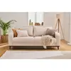 Image de Lisa design Canapé droit 3 places - Beige