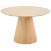 Image de Lisa design table à manger ronde Toledo - Bois clair