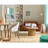 Image de Lisa design canapé droit 2 places - Terracotta