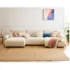 Image de Lisa design canapé panoramique convertible - Beige