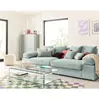 Image de Lisa design canapé droit Aspen 4 places - Bleu