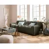 Image de Lisa design Canapé droit Napoli - Gris
