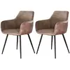 Image de Lisa Design Fauteuil Lormi - Taupe