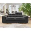 Image de Bestmobilier Canapé droit Pablo - Gris clair